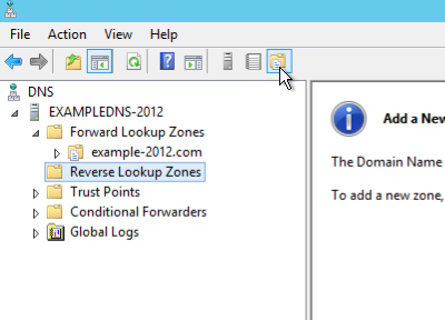 Screenshot 19: Verify that the selected settings of DNS zone are correct