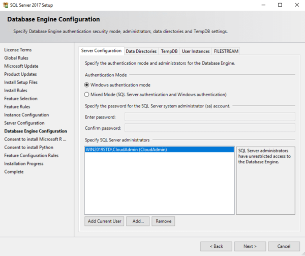 Install and configure MS SQL Server Express on Windows | Serverspace