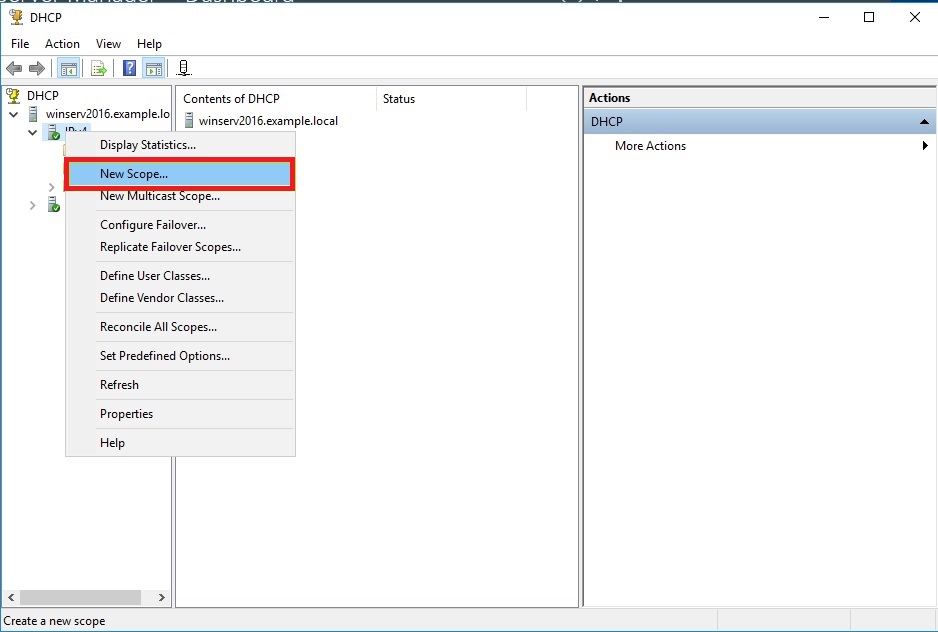 How To Configure A DHCP Server In Windows Server 2016-Serverspace