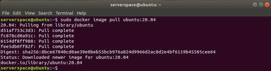 Download an Ubuntu 20.04 image