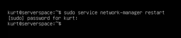 How to Restart Network in Ubuntu