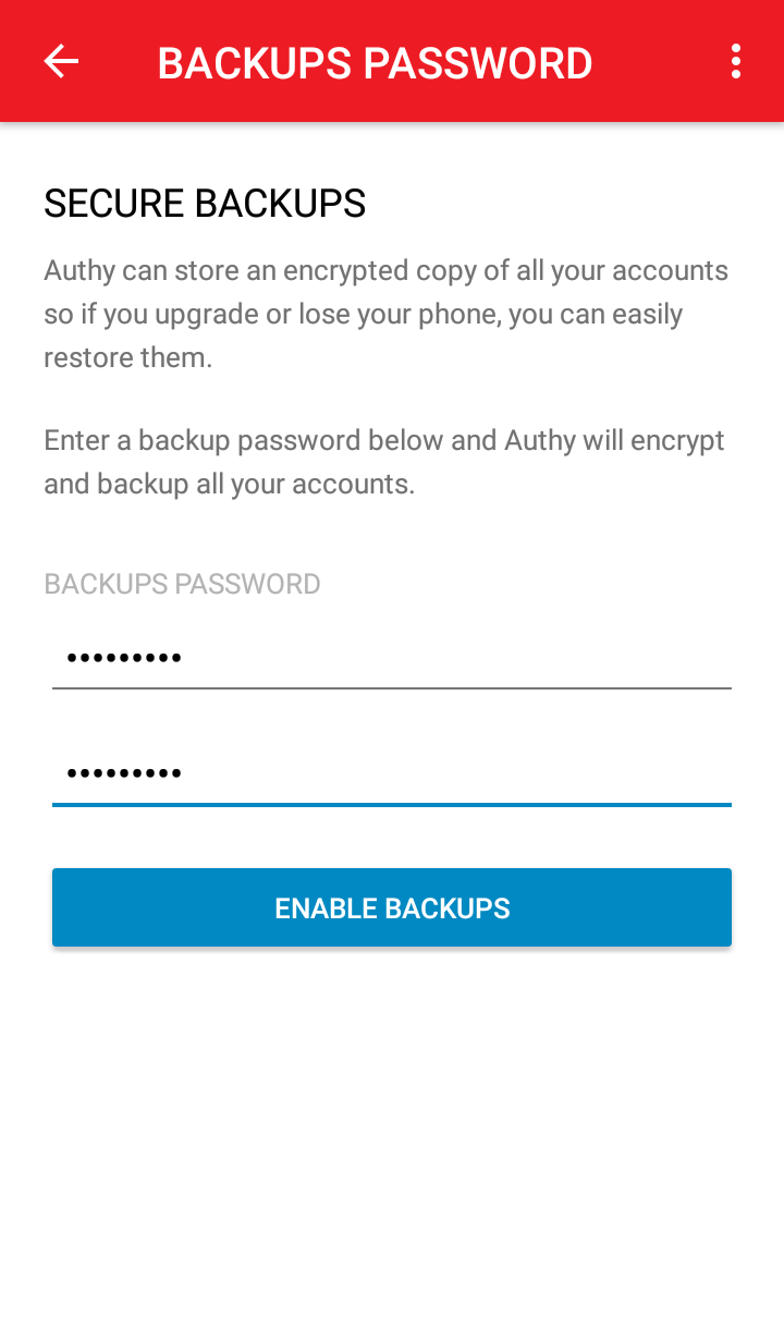 Data storage and backup