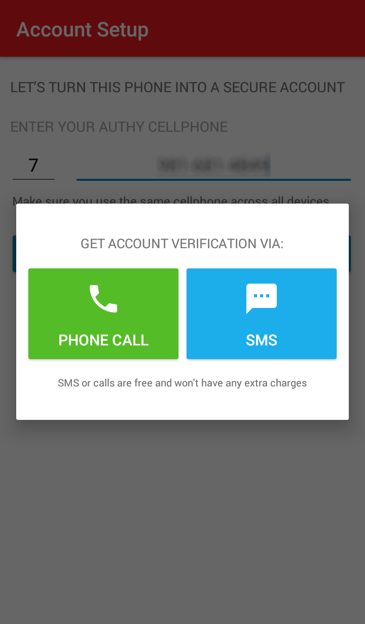 Phone number verification