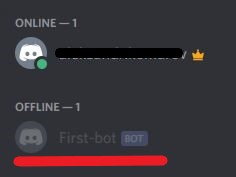Bot were added to the Discord server