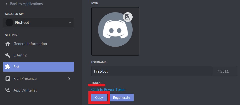 streamlabs chatbot discord bot oauth token