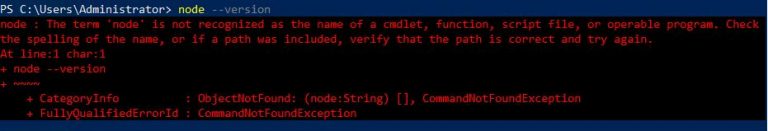 How to Install Node.js on Windows Server 2019 Using nvm-windows