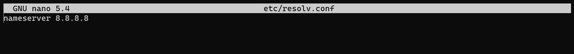 DNS resolver