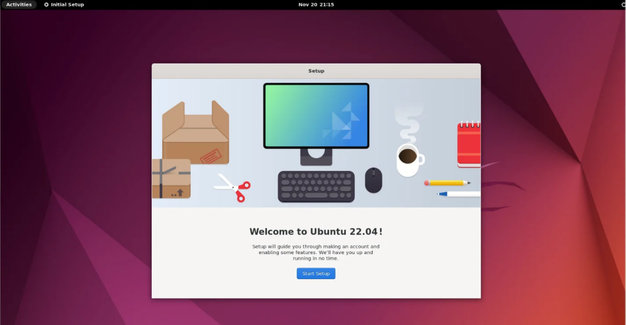 Ubuntu Gnome Desktop