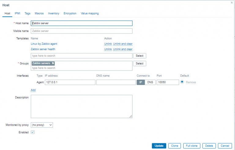 Creating and Configuring Templates in Zabbix