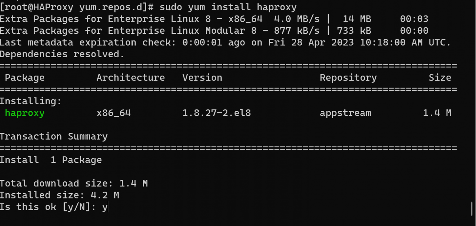 How to install HAProxy load balancer on CentOS — instruction