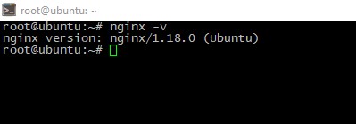 Ccheck the version of nginx