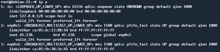 Configuring the Network Interface on Debian — Instruction Manual