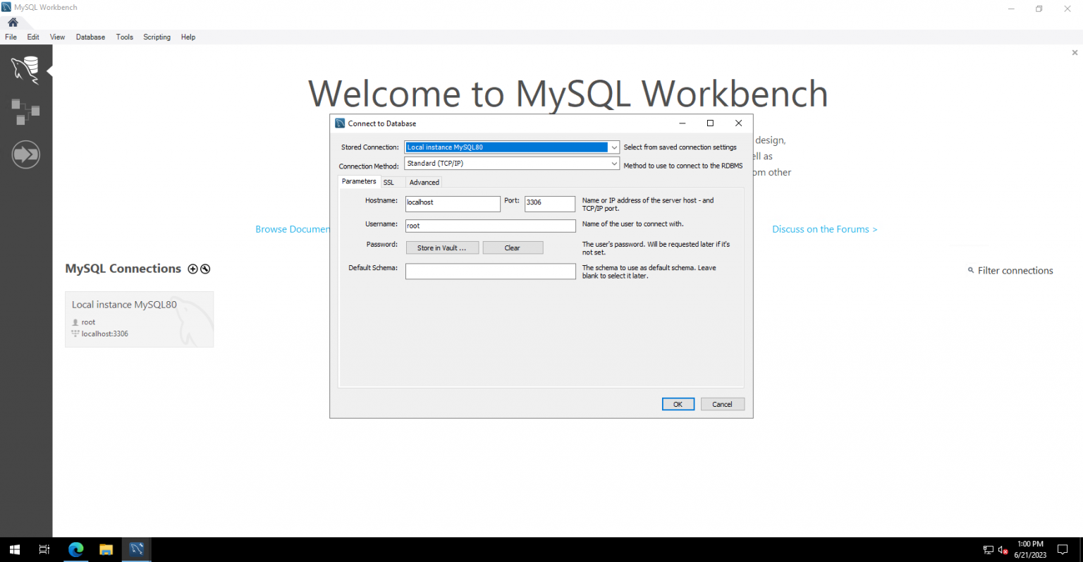 Installer mysql Windows Server - Serverspace. Et