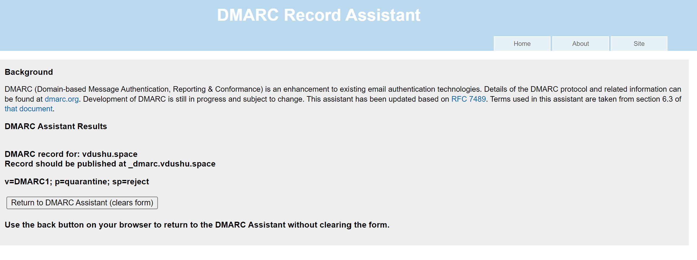 DMARC