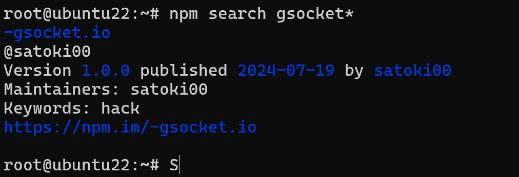 Search packets via pattern