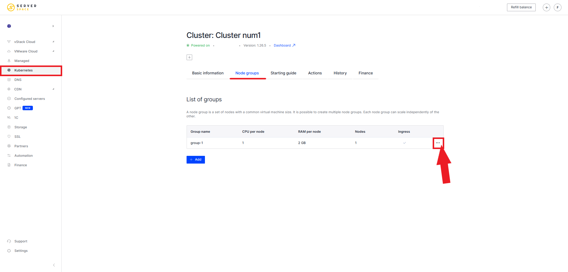Resizing old group Kubernetes