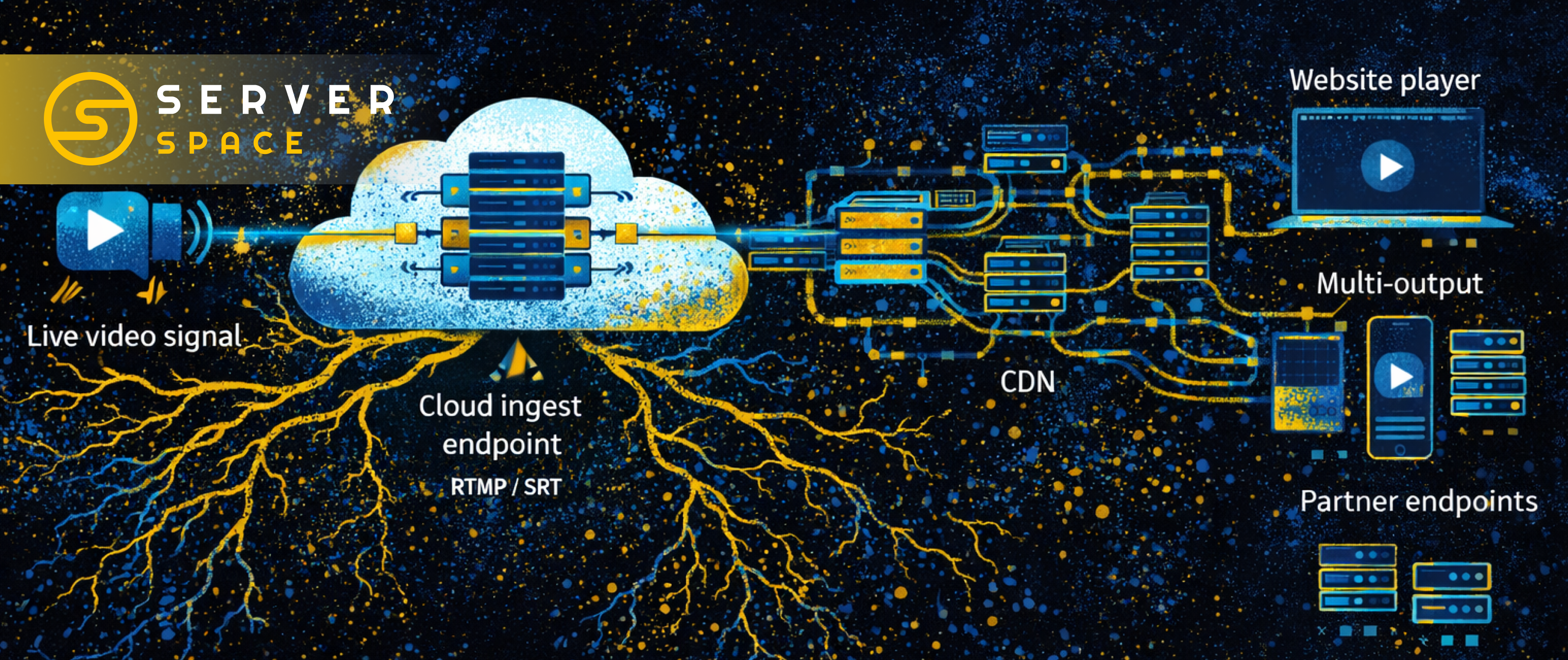 Cloud Video Streaming Without third-party Platforms